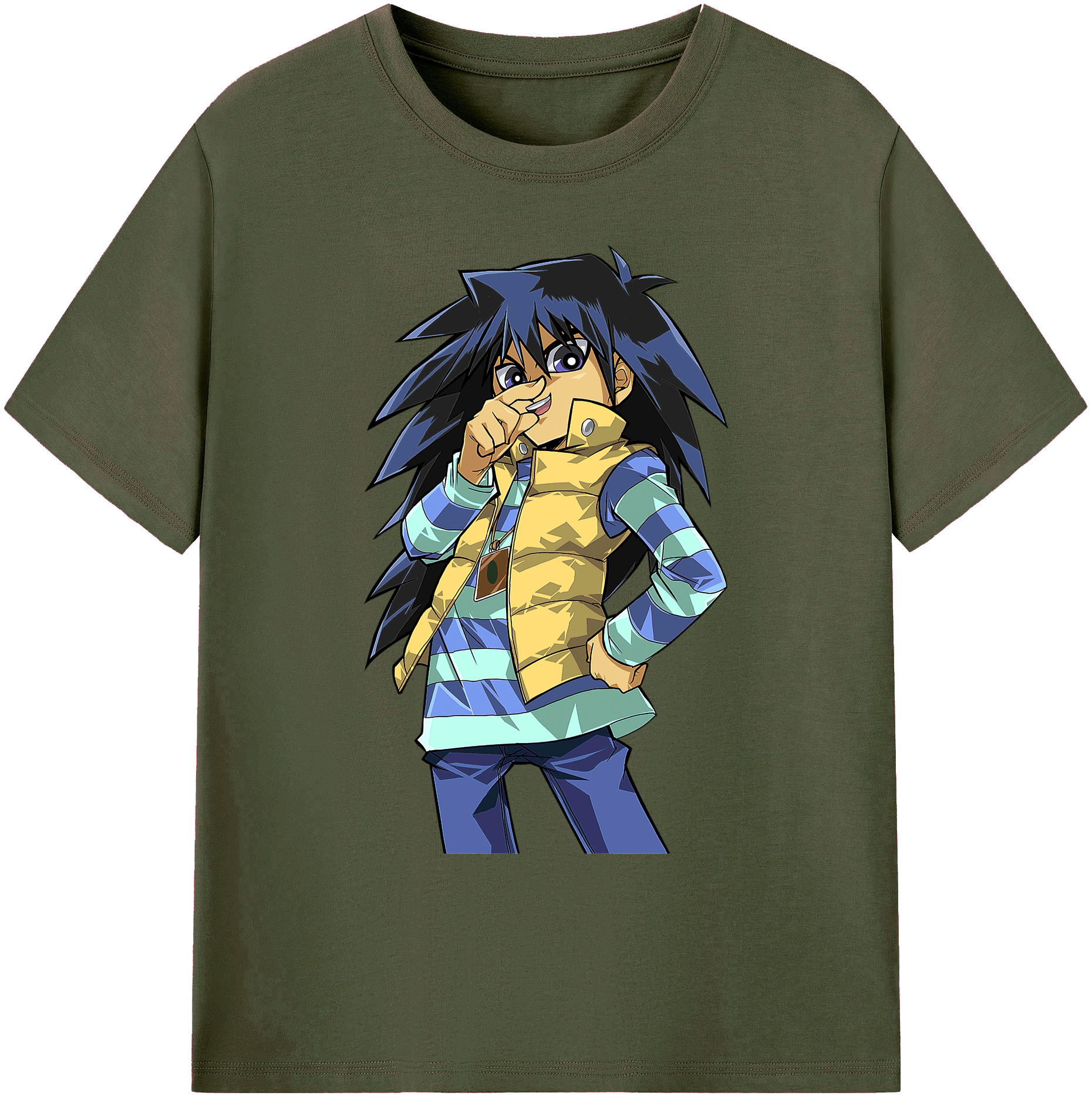 （画像用） 遊☆戯☆王 Yu-Gi-Oh! 綿100％ メンズ半袖Tシャツ｜肌触りやわらか＆通気性